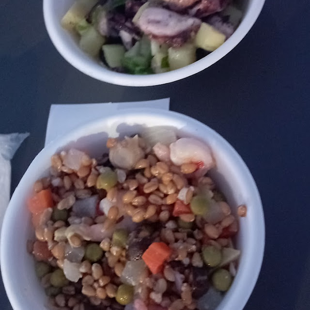 Insalata Di Mazzancolle E Farro