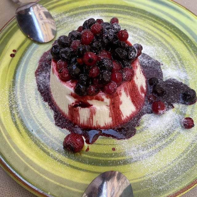 Panna Cotta with Berries