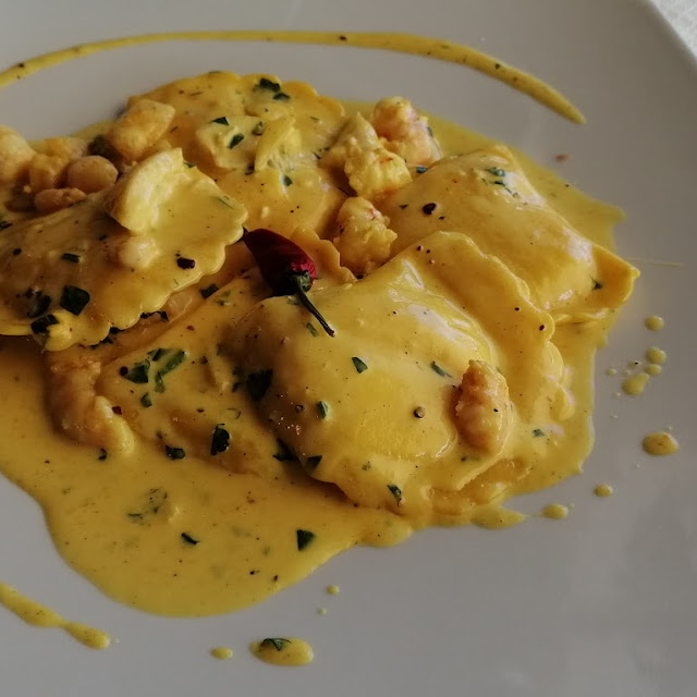 Ravioli Con Zafferano