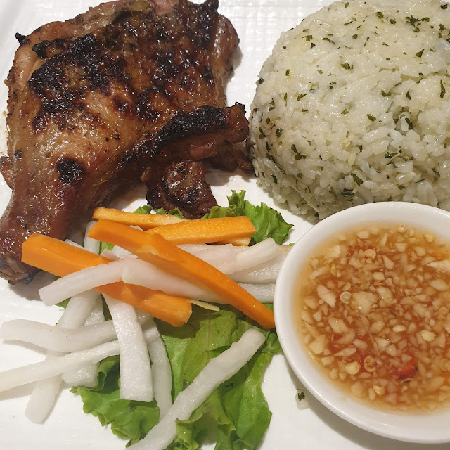 Chicken Grilled with Butter Rice