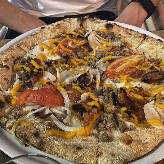 Pizza Carbonara Tartufata