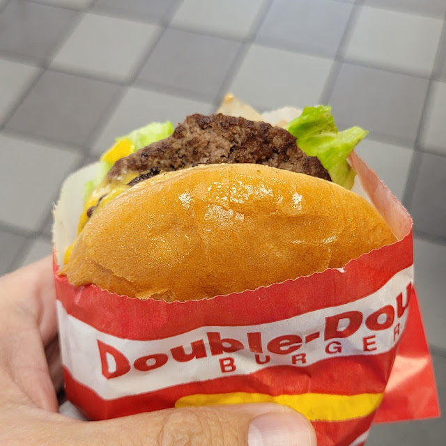 Hamburger and Fries Combo
