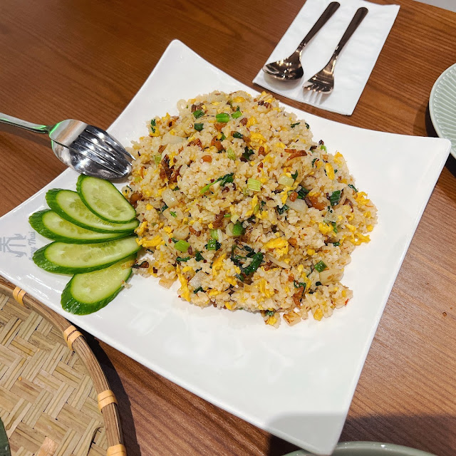 蔬菜蛋炒飯 mixed vegetable egg fried rice