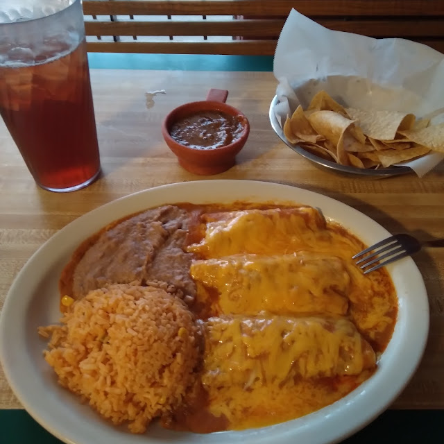Two Cheese Enchiladas Combo
