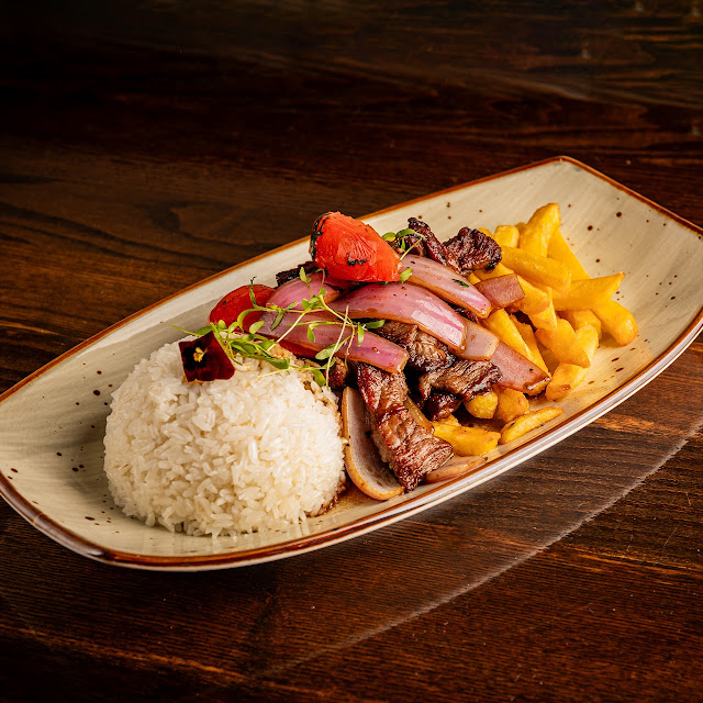 Sauteed Tenderloin Beef Lomo Saltado