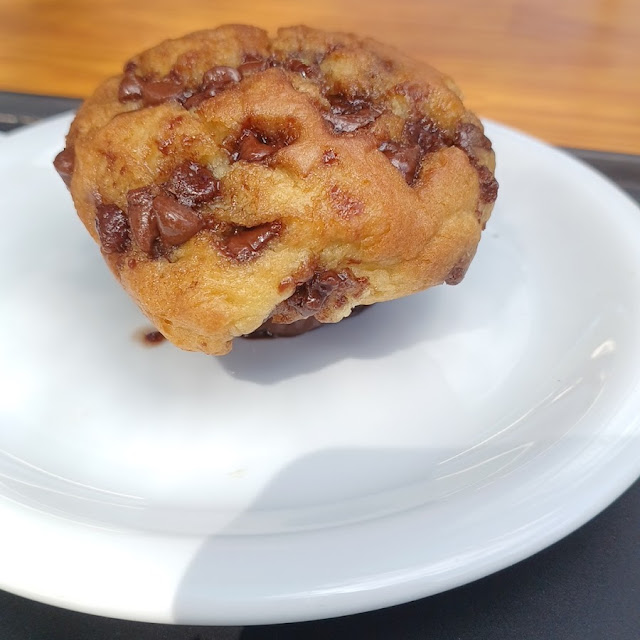 Muffin de Baunilha Com Gotas de Chocolate