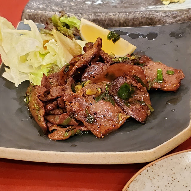 Grilled Ox Tongue with Salt