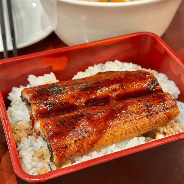Eel and Teriyaki Chicken Don