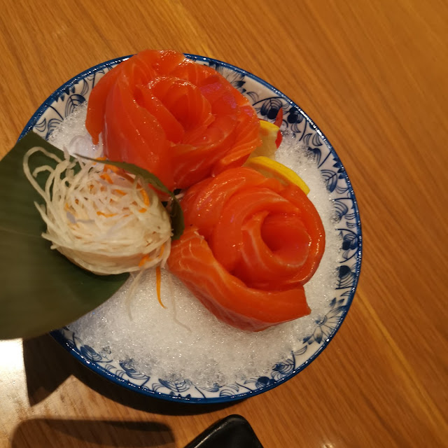 Salmon Belly Sashimi