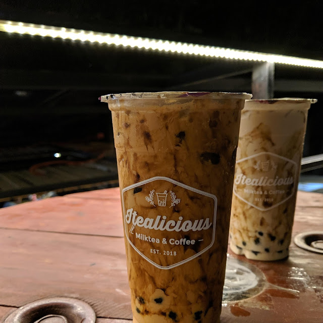 Black Pearl Milktea and Wintermelon Milktea