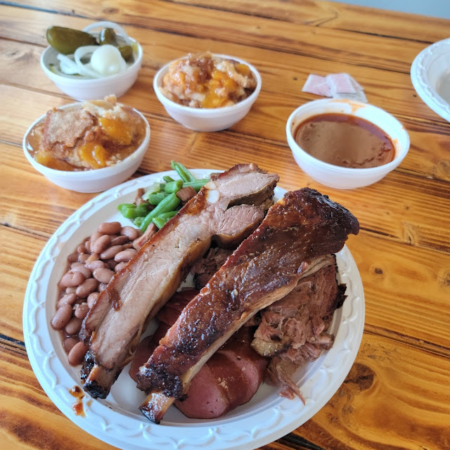Brisket and Ribs Plate