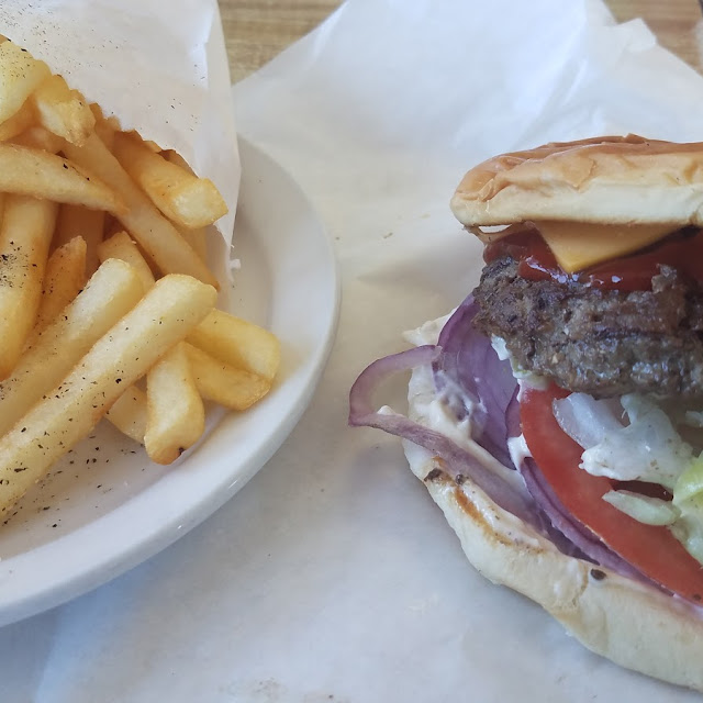 Burger with Fries