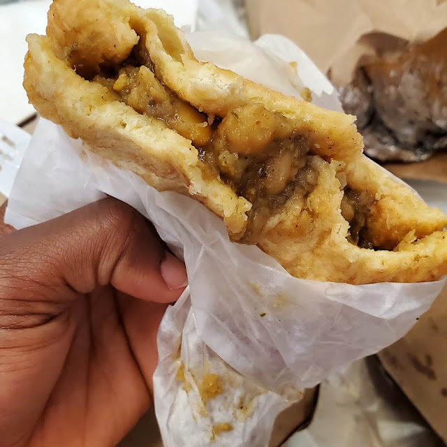 Curry Goat Roti