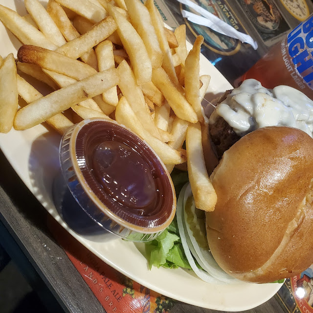 Mushroom Swiss Burger