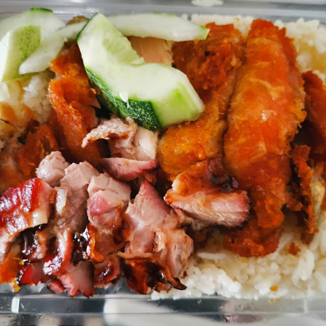 叉烧 炸鸡