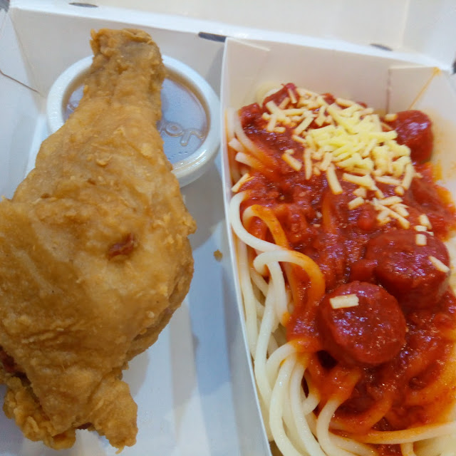 Chicken Spaghetti Meal
