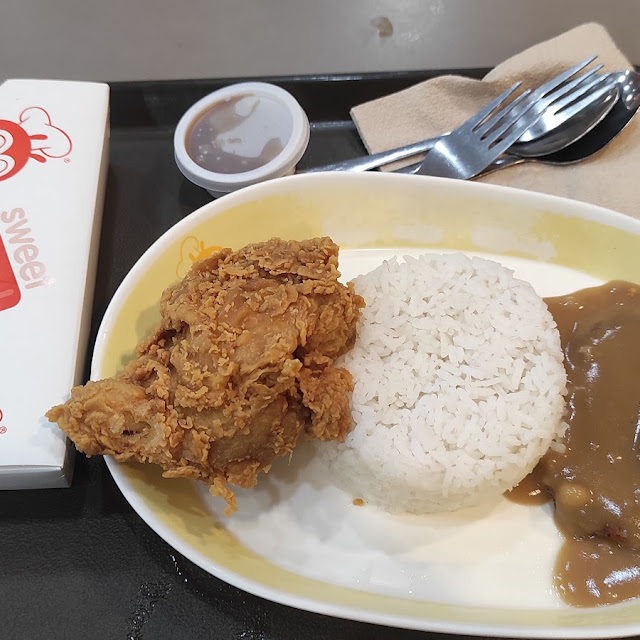 1chicken Spaghetti Meal 1 PC Burger Steak