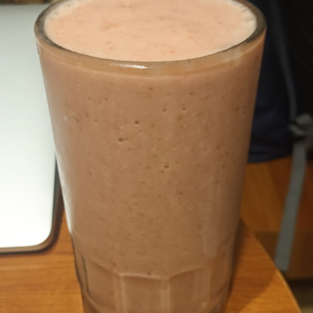 Jus Pisang Stroberi
