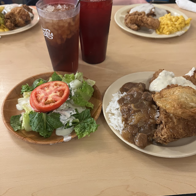 Fried Green Tomatoes Mashed Potatoes Rice