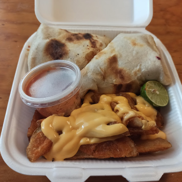 Burrito Acompañado Con Papas