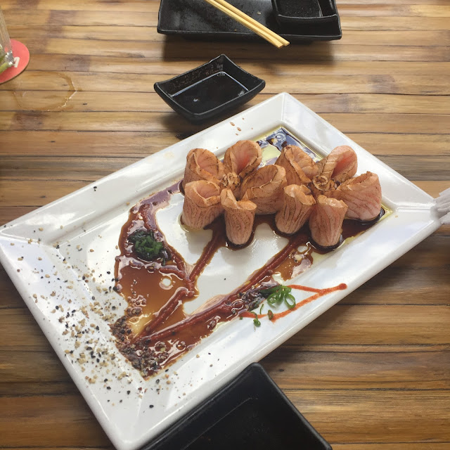 Salmão Maçaricado Com Shimeji