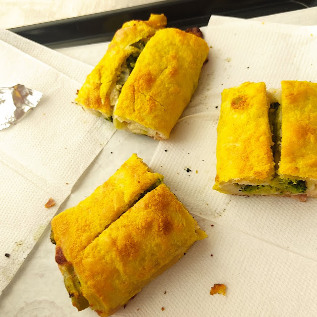 Pizza Con Broccoli E Salsiccia