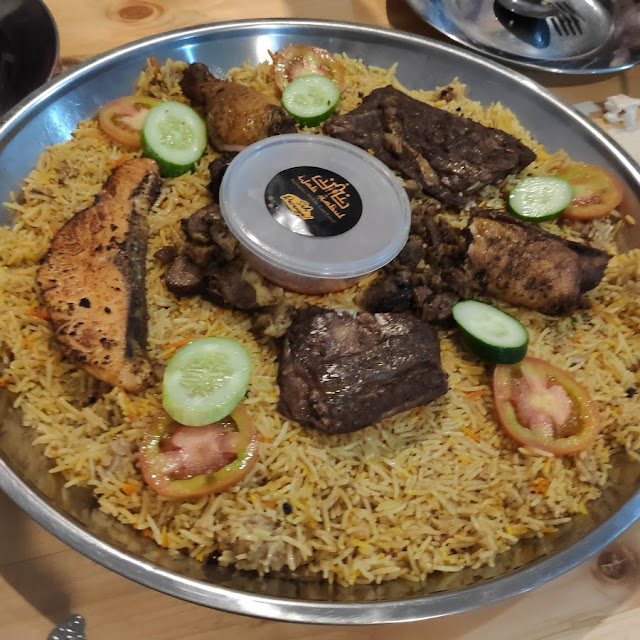 Nasi Kebuli Daging Sapi Daging Kambing Daging Ayam Salmo