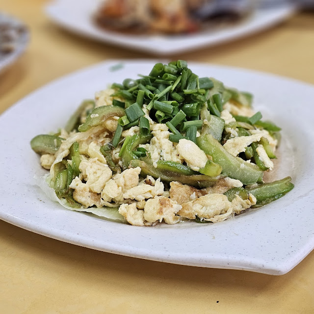 Stir Fried Egg with Bittergourd