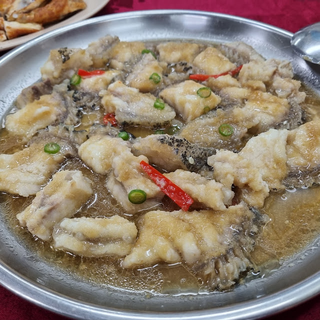 Fried Giant Grouper