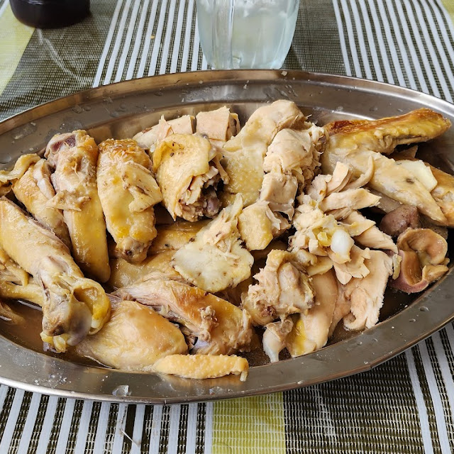 salted chicken 盐焗鸡