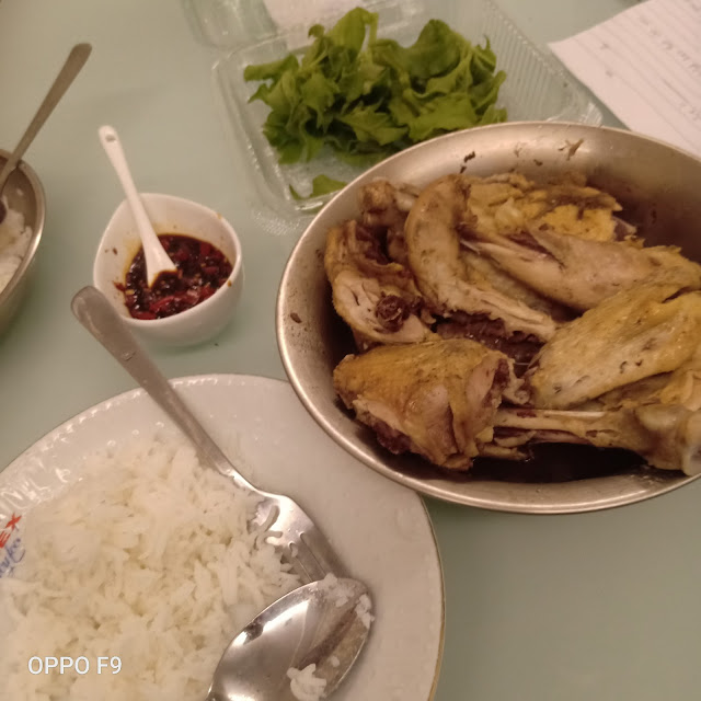 盐焗鸡打包家里吃