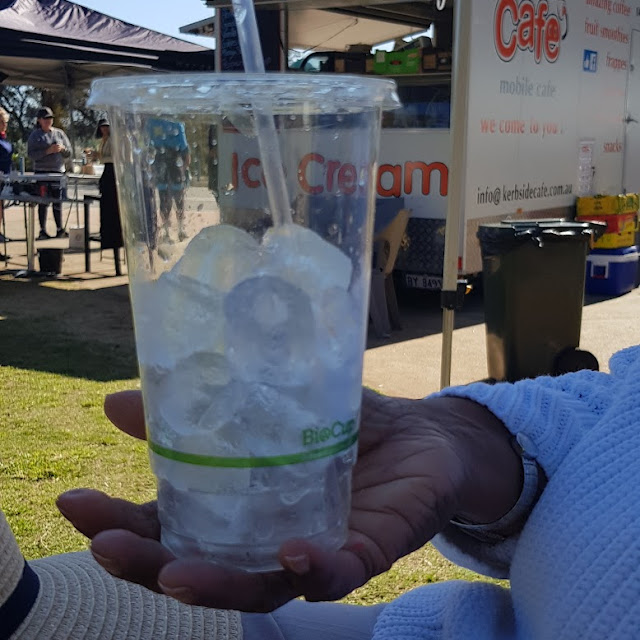 Cold Pressed Apple Juice with 80 Ice Quite a Disappointment