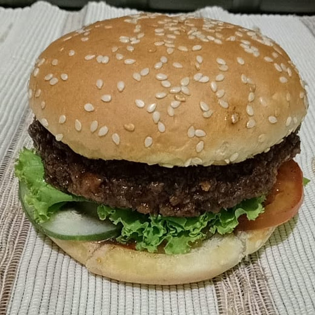 Burger Crispy Black Hot Spicy