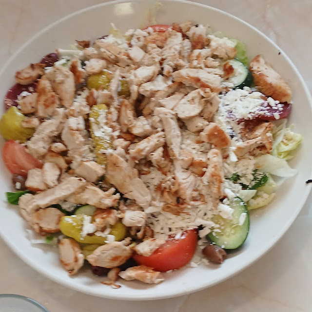 Chicken Greek Salad