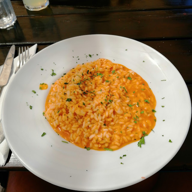 Risotto with Gamberi
