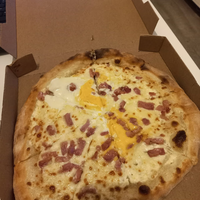 Pizza Carbonara