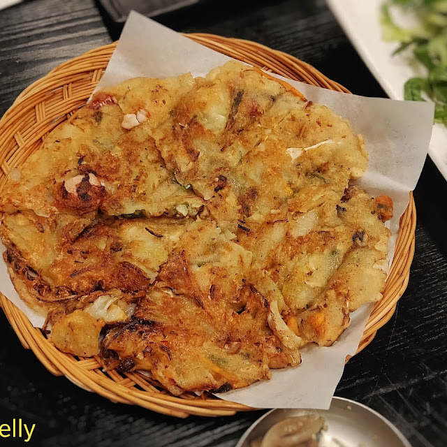 Seafood Pancakes