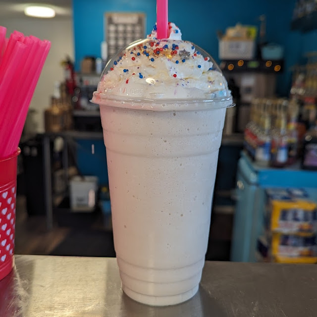Blended White Mocha White Coffee and Lavender