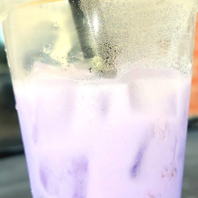 16 Oz Boba Taro Tea