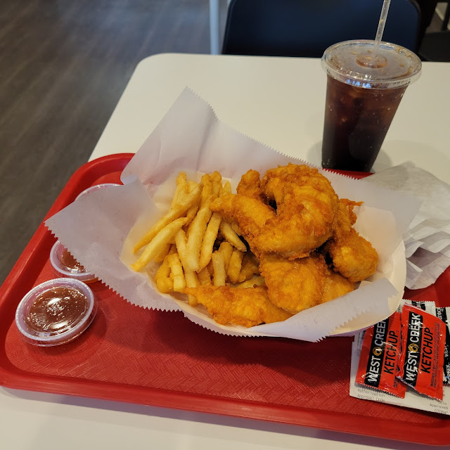 2 pcs Tenders w Reg Side Drink