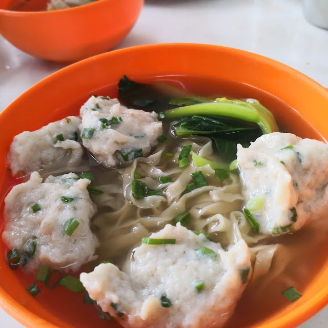 Fish Paste and Slices Soup