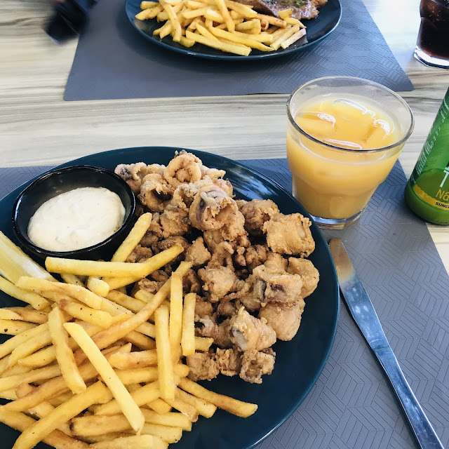 Fried Calamari with Pommes Frites