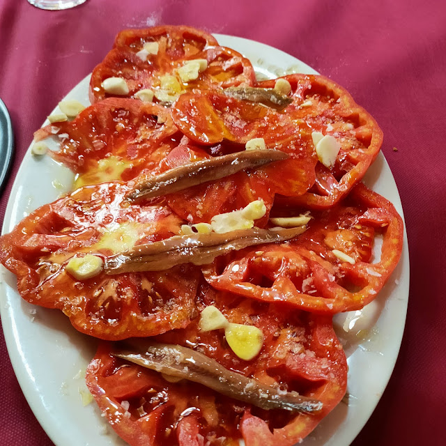 Tomate Con Anchoas