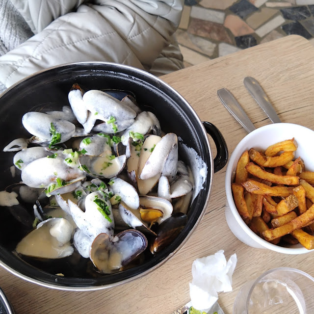 Moules Marinières Frites Maison