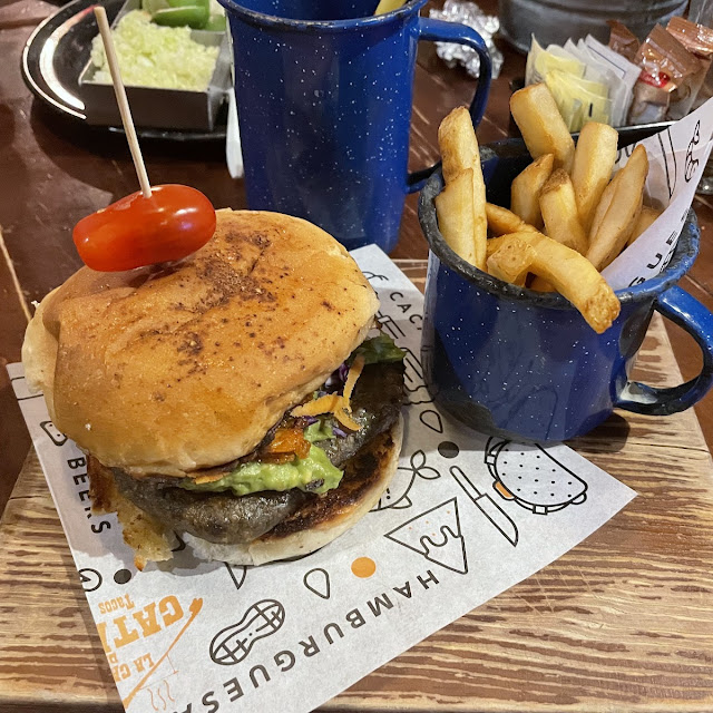 Hamburguesa Con Papas