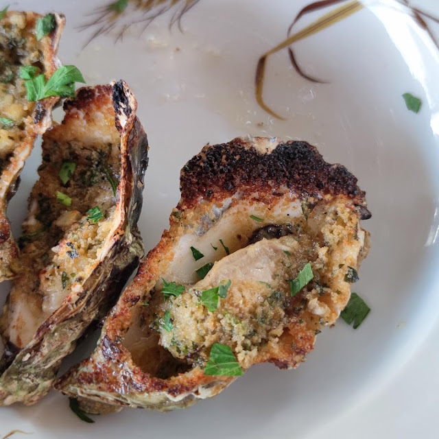Huître Gratinées