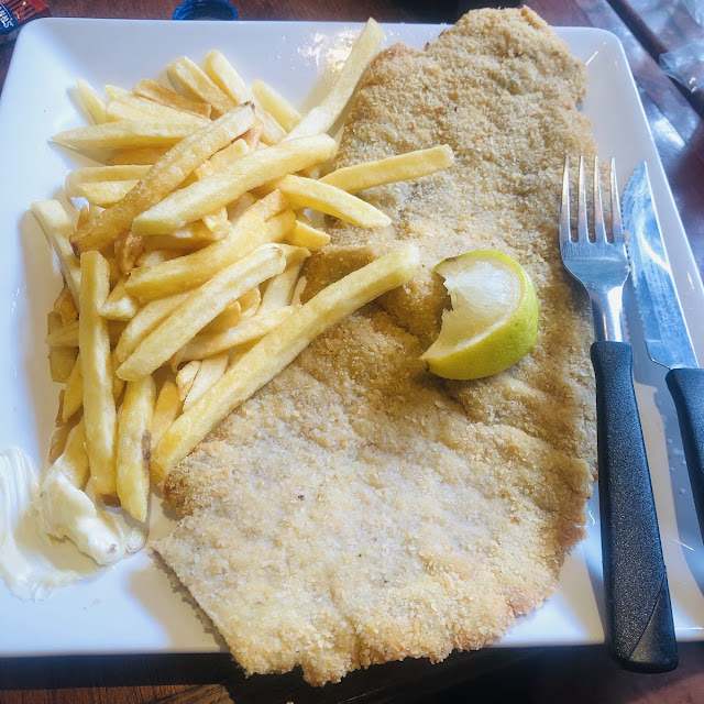 Milanesa Con Papas Fritas