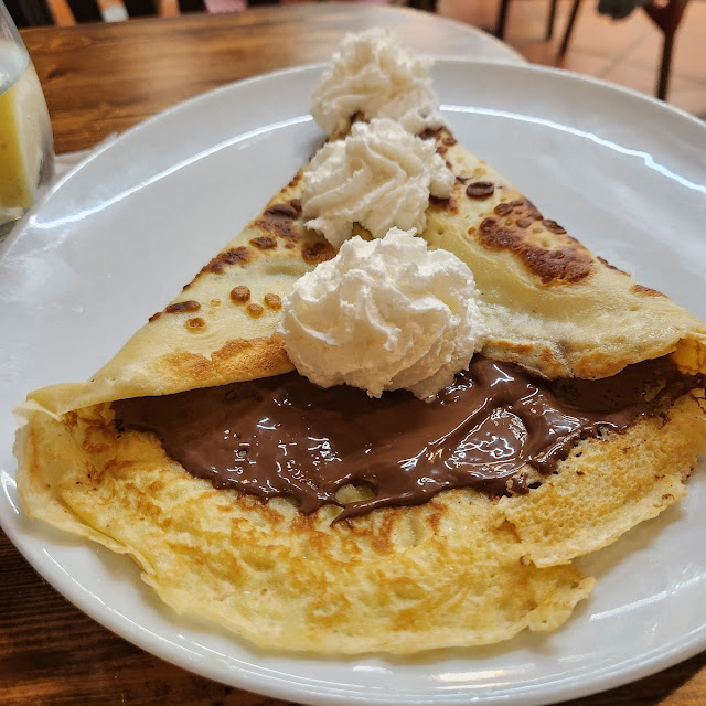 Pancake Chocolate & Cream