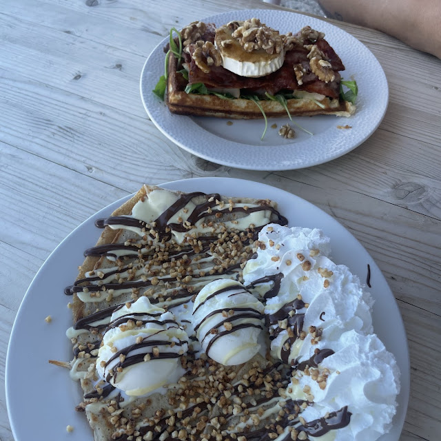 Crepes Nutella Y Helado