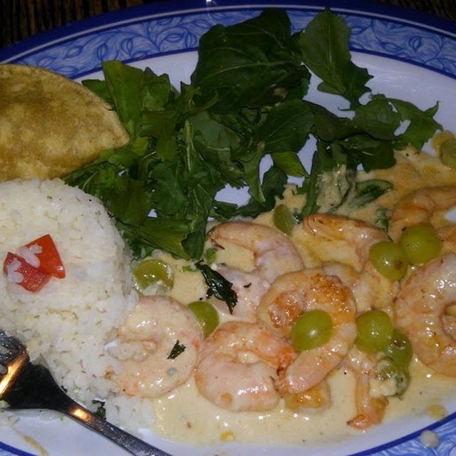 Camarones A Los 4 Quesos